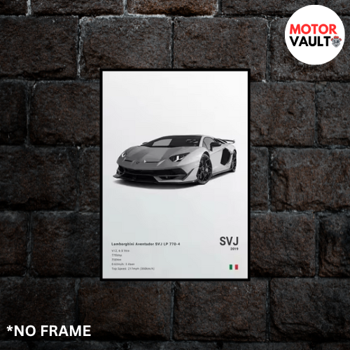 MotorVault™ Car Posters