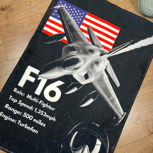 F16 Fighter Rug