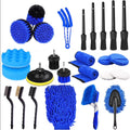 26Pcs Detail Brushes Car Detailing Kit Interior with Drill Brush Set