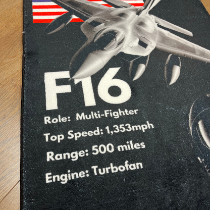 F16 Fighter Rug