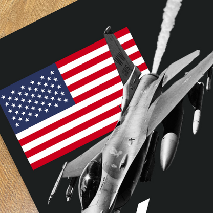 *NEW* F16 Fighter Rug