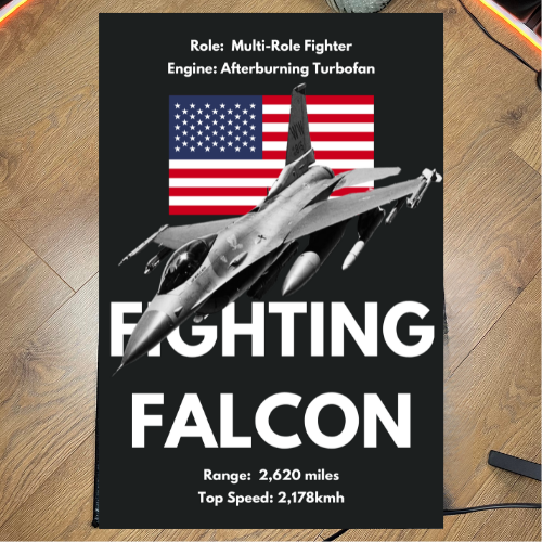 *NEW* Fighting Falcon Rug