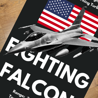 *NEW* Fighting Falcon Rug
