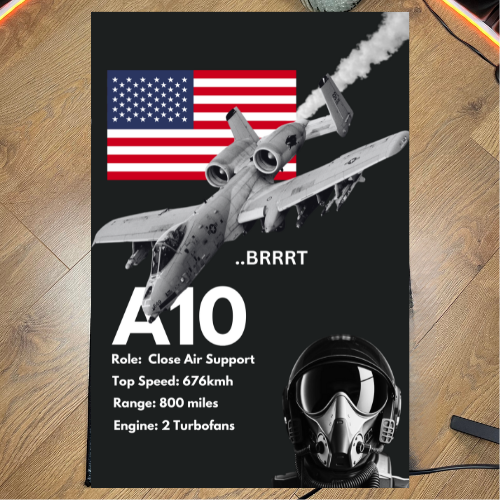 *NEW* A10 Jet Rug