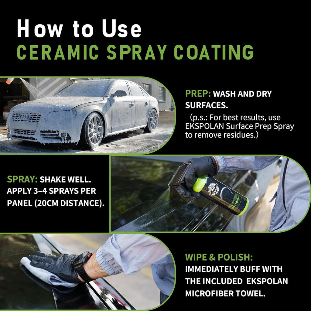 Graphene Spray Coating(16.9 Oz.) - UV Ceramic Coating for Cars 